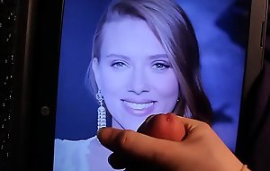 Scarlett Johansson Element and Pair Cum Blackmail (Cum Facial)