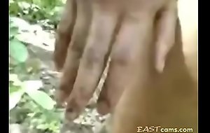 Indian fuck movie old bag outdoor in take-home gets hairy bawdy cleft drilled by ...