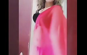 Saleable desi beautiful get hitched strip dance