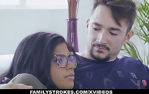 FamilyStrokes - Hot Latin Twin Sisters Compete Be proper of Cock