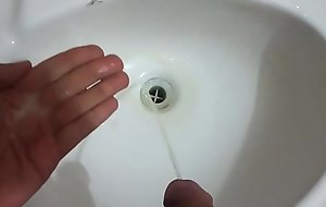 REAL Pissing White Creamy Cum - Hardly any Hands