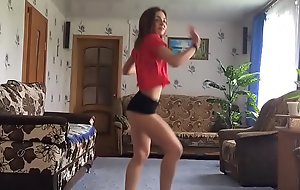 Eighteen year girl twerking