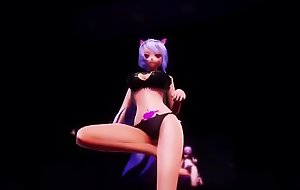 3D Caty Cat Manga Dance Intercourse