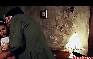 Captured teen haunted at BDSM hostel