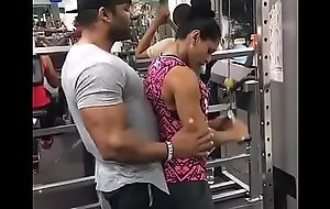 Gym exercise touch
