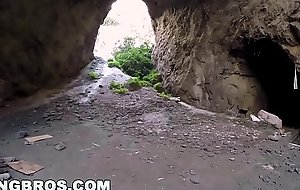 BANGBROS - MILF Aletta Ocean Anal Fucked In Cave, Acquires Interrupted