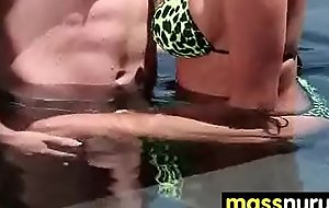 Sweetie gives a sexy slippery nuru massage 5