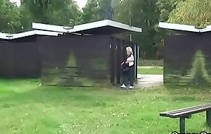 Big-boobs blonde granny rides his cock