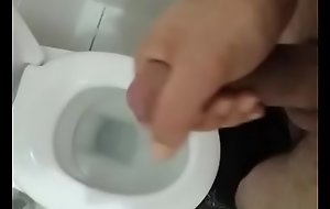 Cum in puplic toilett