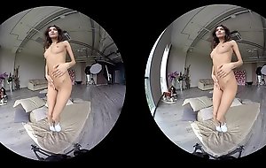 Erotic compilation of spectacular amateur girls pleasantry in VR
