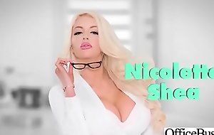 Hot Copulation In Post With Chubby In Boobs Inclusive (Nicolette Shea) xxx fuck video 23
